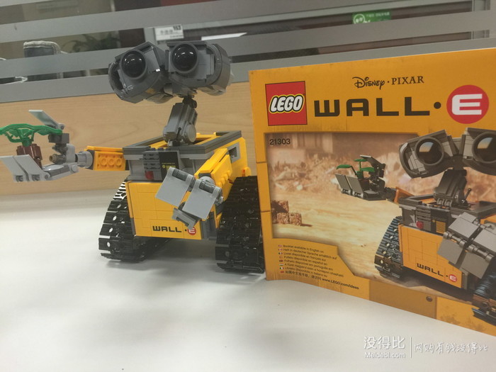 多图开箱!lego乐高 21303《walle》瓦力 开箱 组装