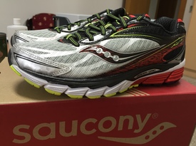 【曬單】英亞直郵 Saucony 索康尼 ride 8 男款次頂級緩沖跑鞋