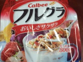 日本亞馬遜+calbee水果麥片