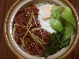 懶得炒菜做飯？廣式臘腸煲仔飯so easy