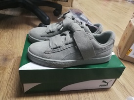 165買的PUMA蝴蝶結(jié)~~~我愛花花，我愛meidebi