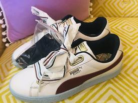 最近買到的兩雙puma，以及new school真假對比