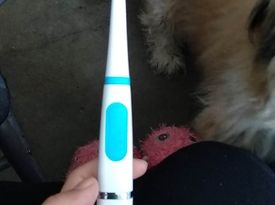 今天收到的電動(dòng)牙刷，感謝中了比比的免單抽獎(jiǎng)(??＾)っ