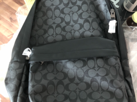 唯品會(huì)買的coach雙肩包，最低價(jià)吧 來曬個(gè)單