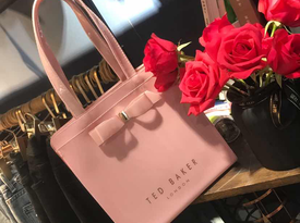 TED BAKER ARYCON BOW 女士果冻手提包——炒鸡温油粉嫩的新欢包包