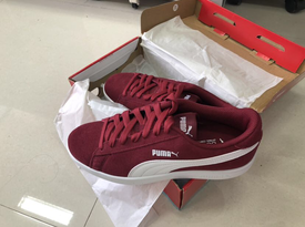 PUMA 酒紅石榴色?。』盍ε⒈貍?！