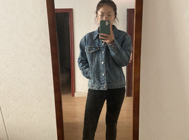 李維斯牛仔衣，真百搭