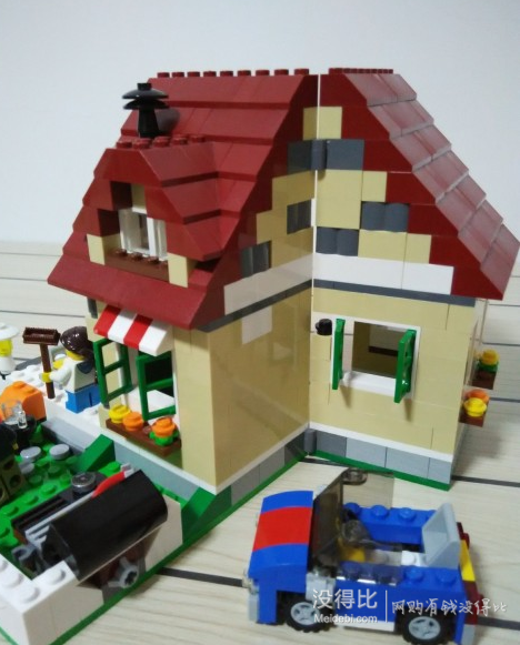 lego乐高 创意百变31038四季变换小屋来了