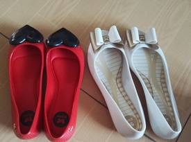 红玫瑰和白玫瑰——ZAXY POP BOW II系列 女 芭蕾鞋