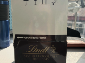Lindt Excellence Bar 85%可可黑巧克力，无麸质，3.5盎司/100g12块