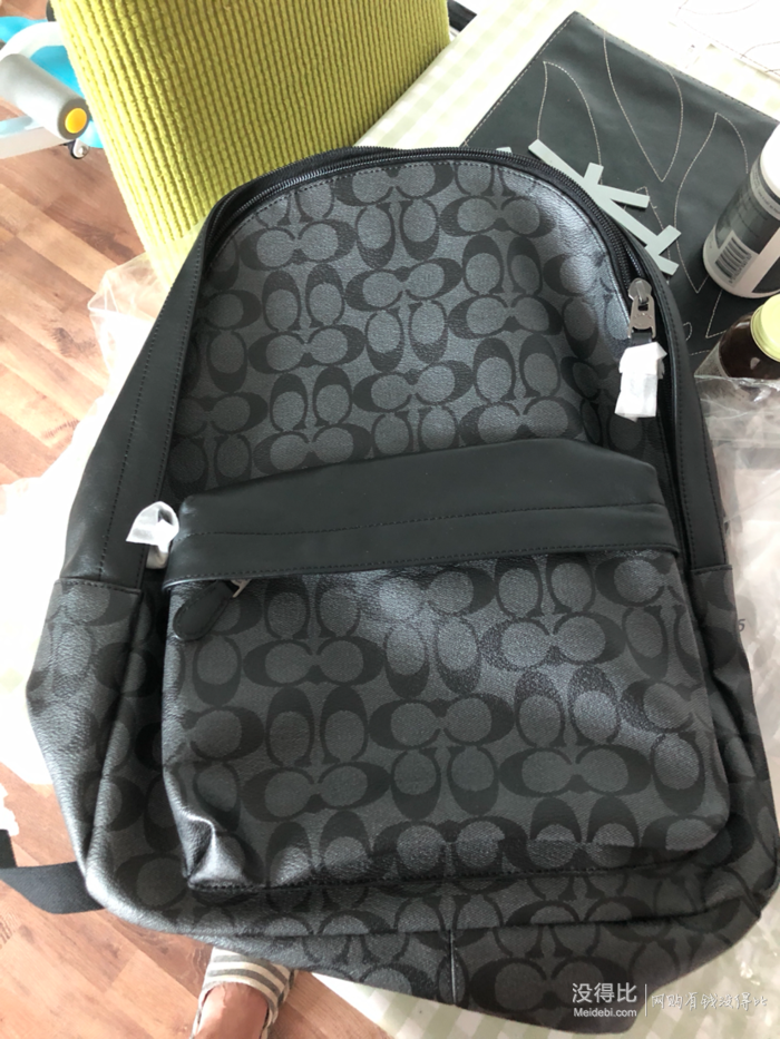 唯品会买的coach双肩包,最低价吧 来晒个单