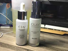 Olay小白瓶国内专柜版和海淘对比。
