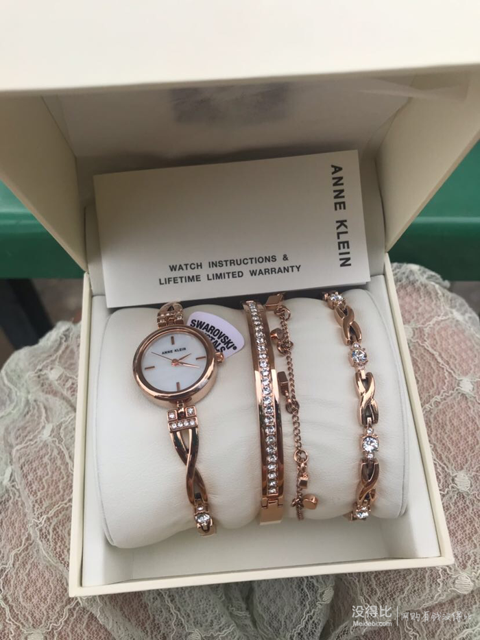 在父亲节来临之际,我收到了母亲节的礼物anne klein 手表